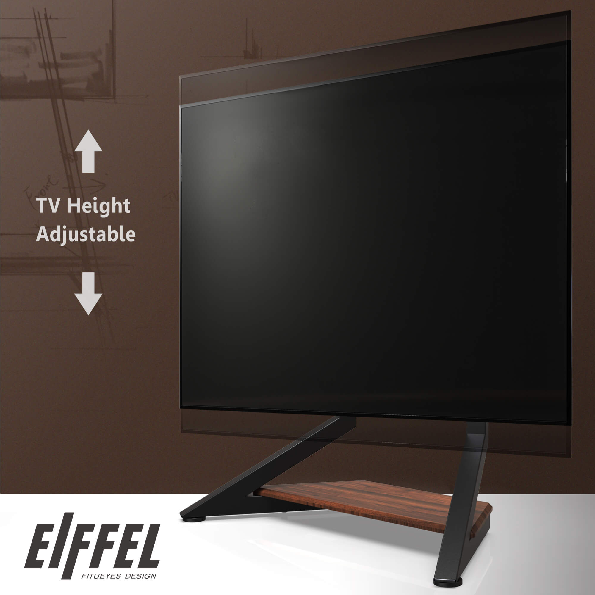 Tabletop TV Stand Eiffel Series 55-85 inch