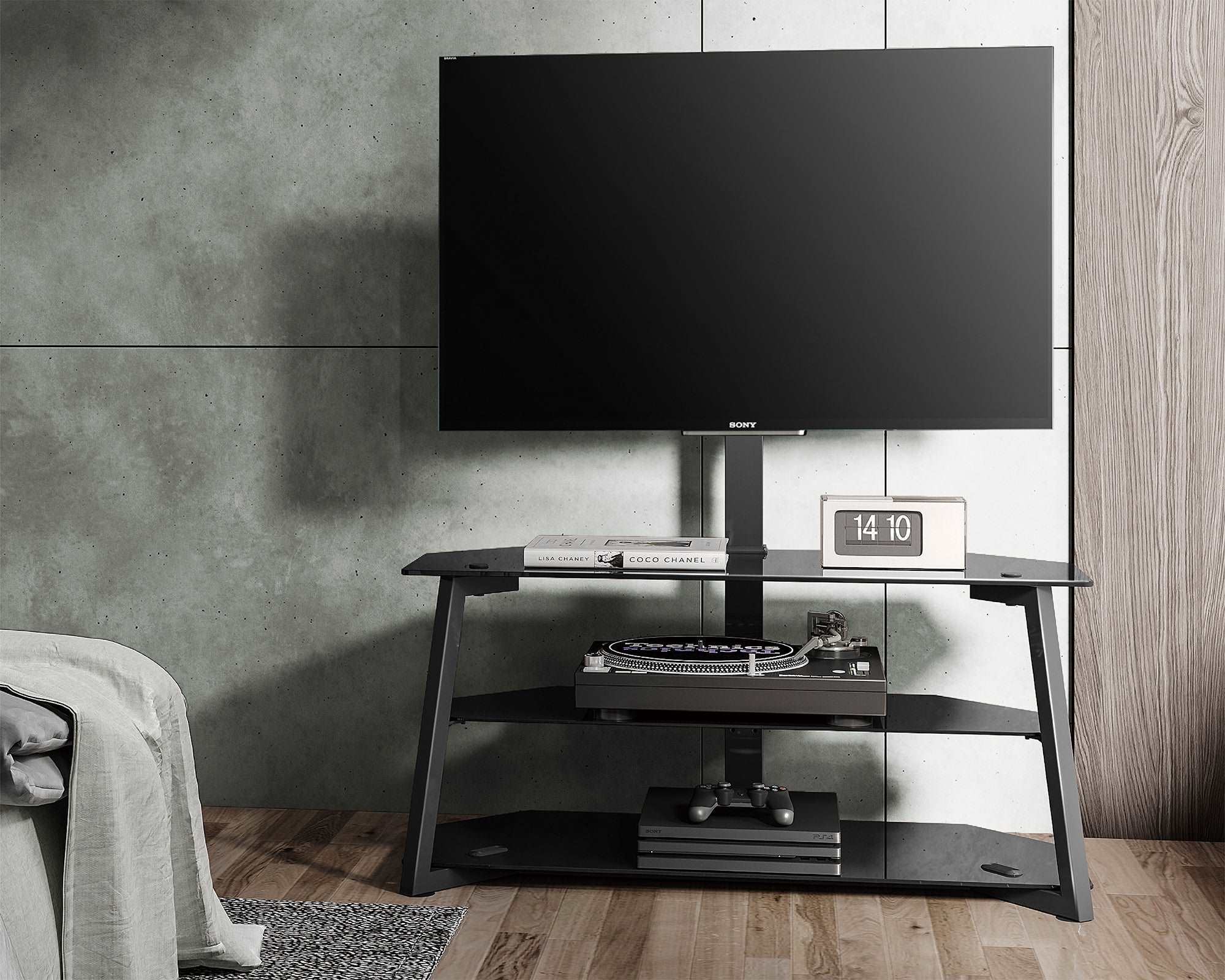 3-Tiers Stand/Base for 37-70 Inch TV